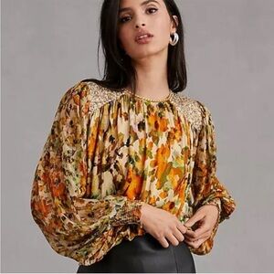 Anthropologie Bl^nk London Blouse